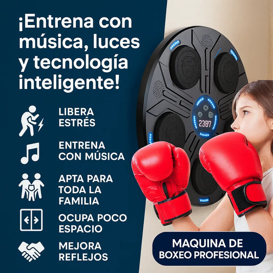 Máquina de Boxeo Profesional - ¿Ejercicio aburrido? Olvídalo para siempre…