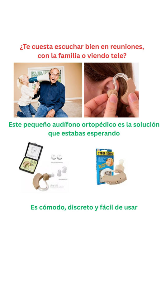 Audífonos Ortopédicos – Escucha clara y sin esfuerzo